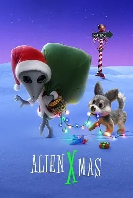 NetfliAlien Xmas (2020) Dual Audio {Hindi-English} 720p [250MB] HEVC HDRip