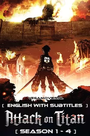 Attack on Titan (Season 1 – 4) {English With Subtitles} Complete WEB Series 480p | 720p WEB-DL