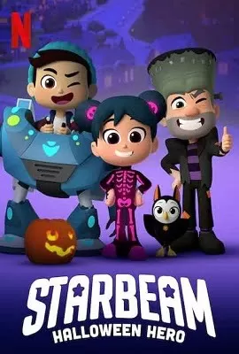 Netflix StarBeam: Halloween Hero (2020) Dual Audio {Hindi-English} 720p [250MB] HEVC HDRip