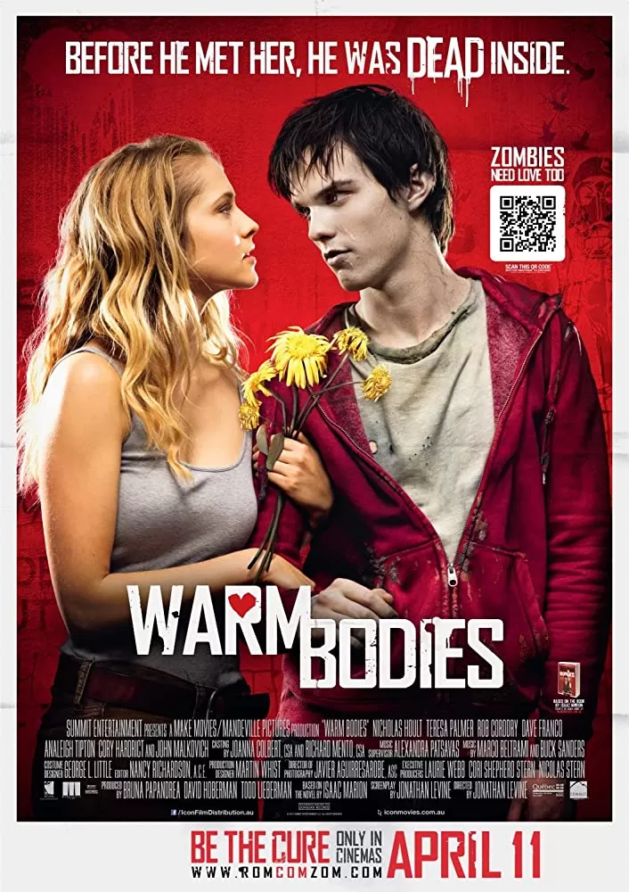 Warm Bodies (2013) Dual Audio {Hindi-English} 480p [400MB] | 720p [900MB] | 1080p [1.5GB]