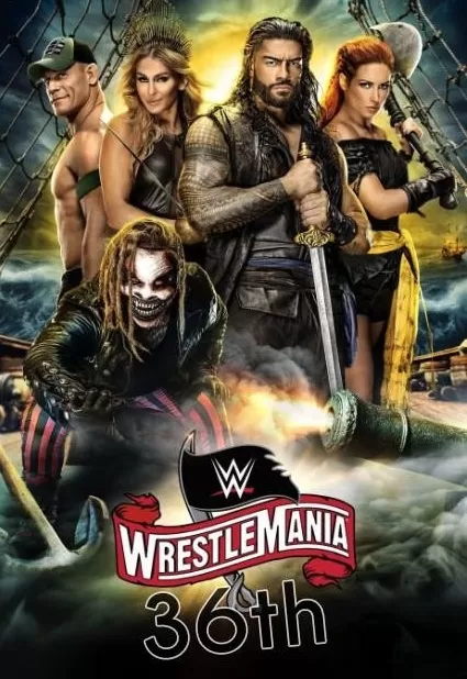 WWE Wrestlemania 36 PPV Full Show (4/5 April 2020) 480p & 720p HD