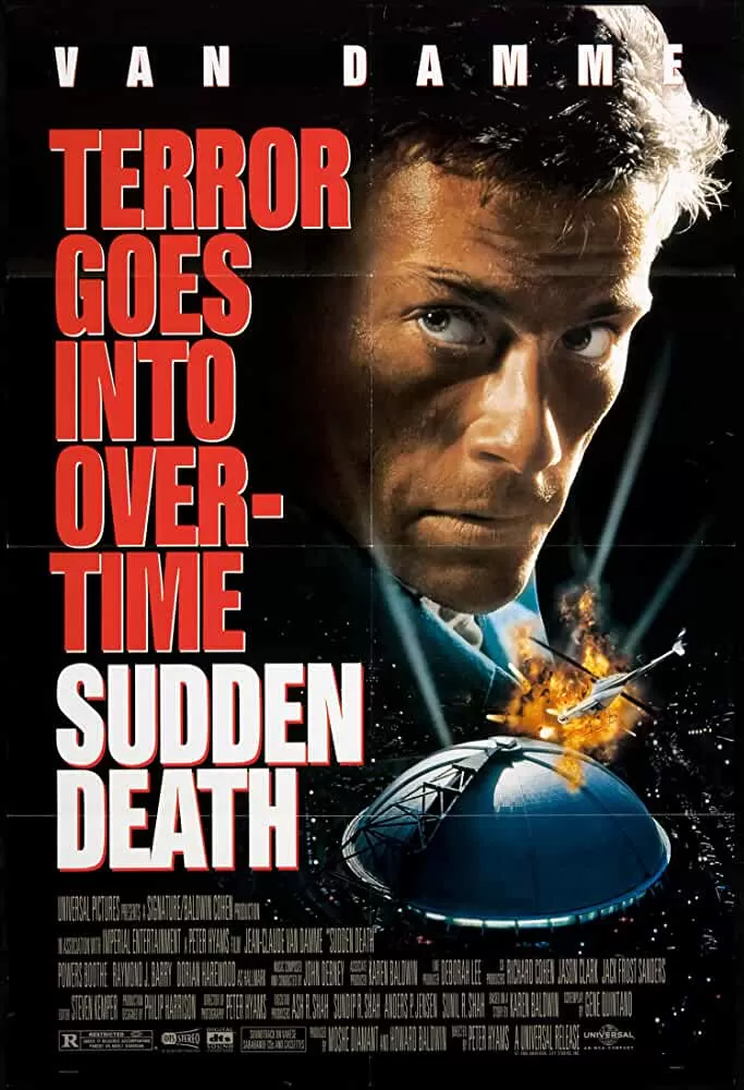 Sudden Death (1995) Dual Audio Hindi 480p [400MB] | 720p [900MB]